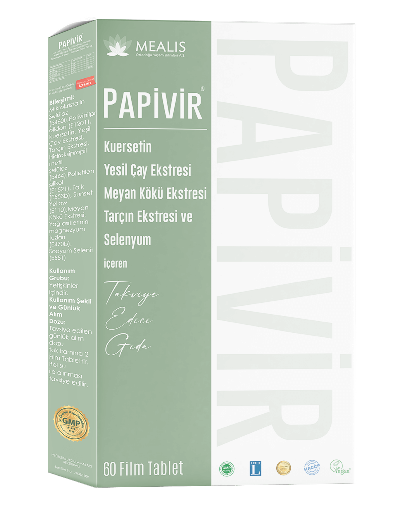 Papivir® - 60 Film Tablet